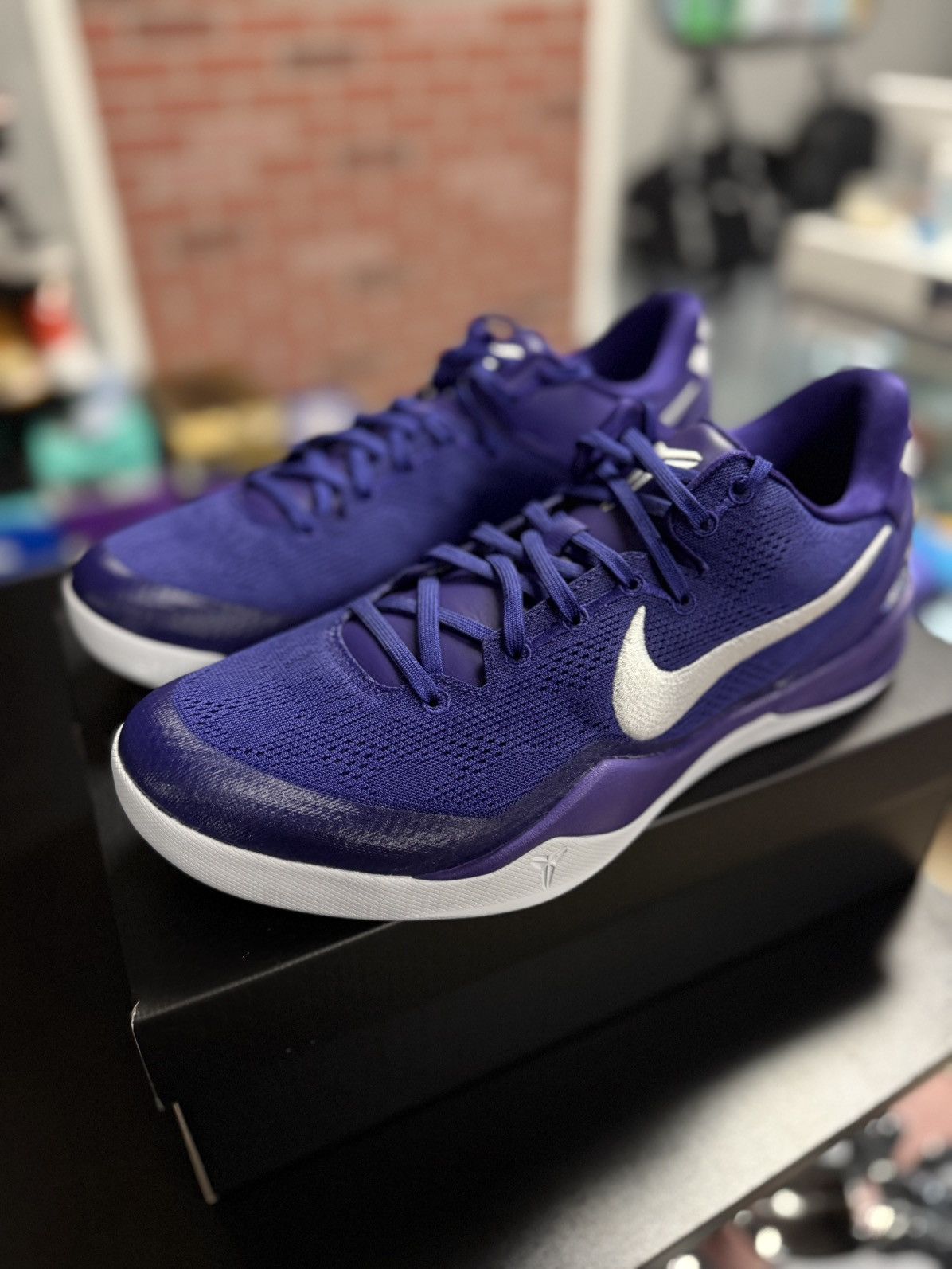 Nike Kobe VIII 8 Protro TB Promo Purple Size 12.5 HM6469-500 PE Size US 13 / EU 46 - 9 Thumbnail