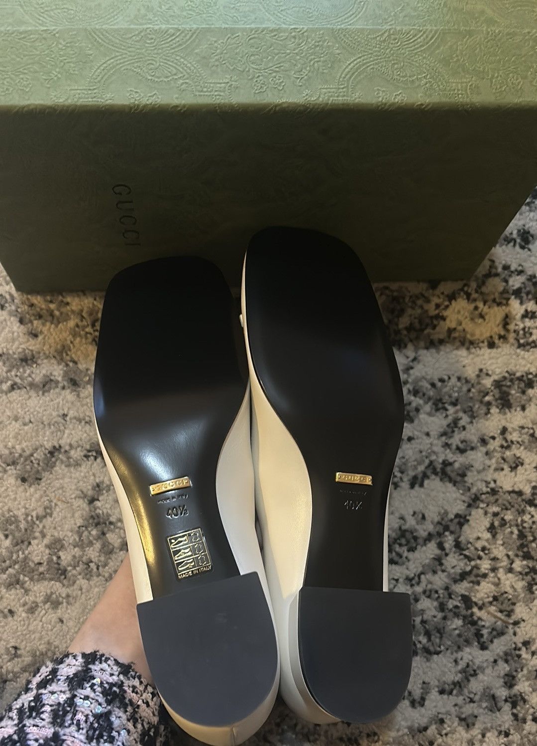 Gucci Gucci Horsebit Detail Ballet Leather Malaga Kid Flat Size US 10.5 / IT 40.5 - 6 Thumbnail
