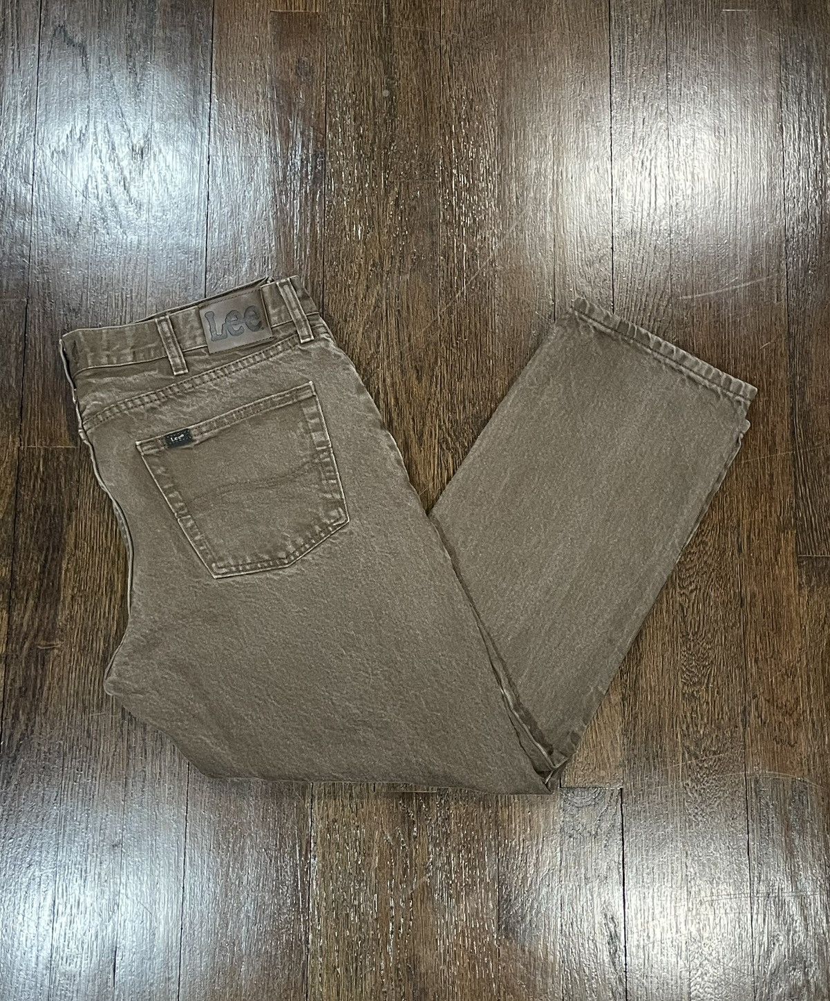 Lee Brown Lee vintage baggy jeans Size US 36 / EU 52 - 1 Thumbnail