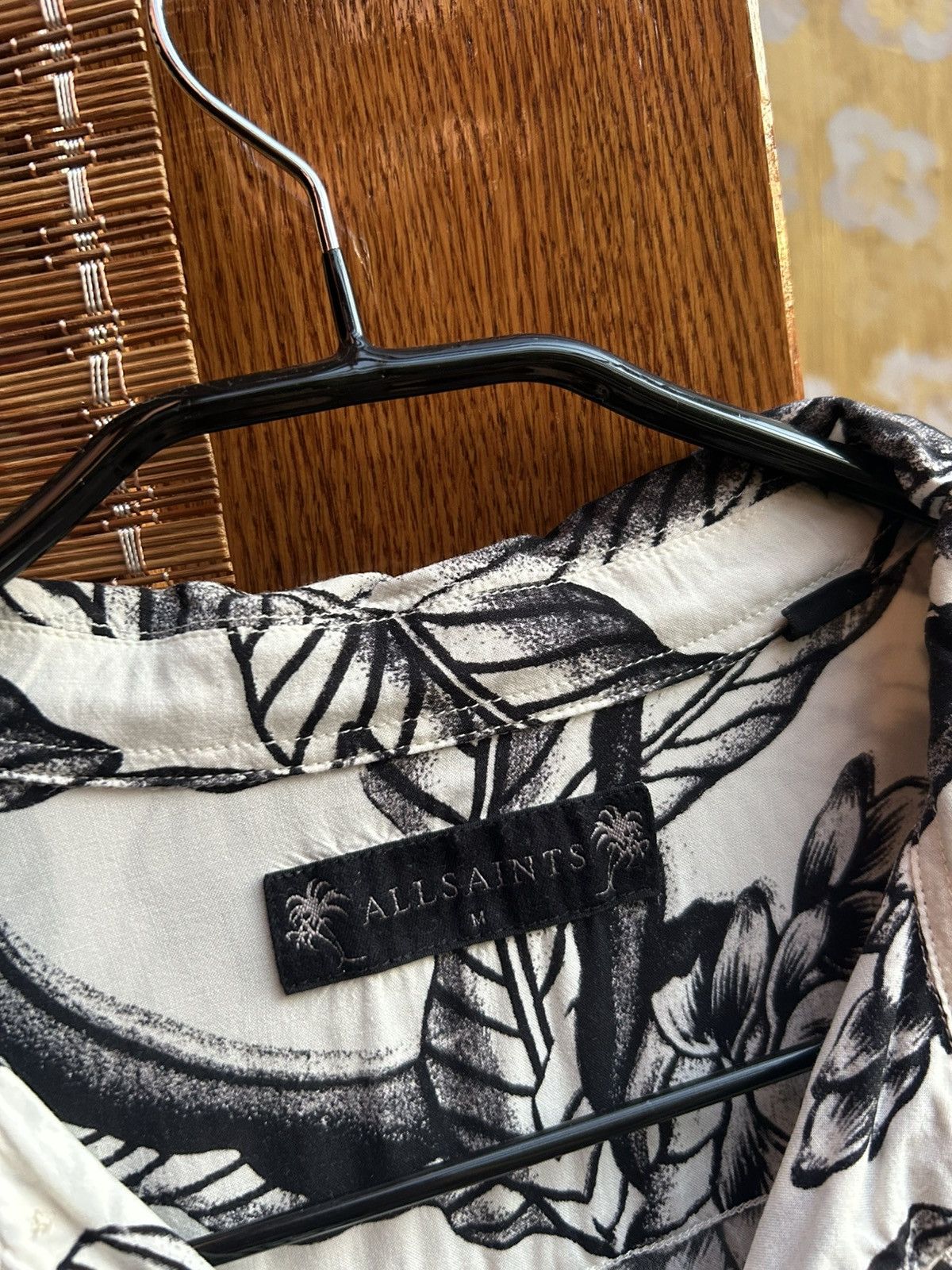 Allsaints All Saints Kahuna Aloha Hawaiian Shirt Open Loop Collar Size US M / EU 48-50 / 2 - 4 Thumbnail