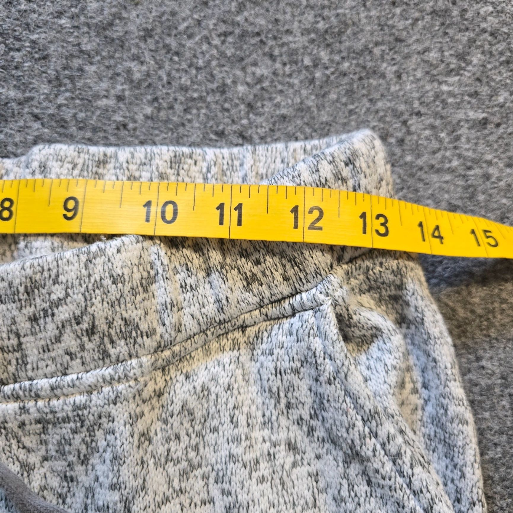 Vintage L.L. Bean Pants Womens Small Gray Knit Fleece Joggers Pull On Casual Lounge Tapered Leg Pockets Regular Fit Size 28" / US 6 / IT 42 - 6 Thumbnail