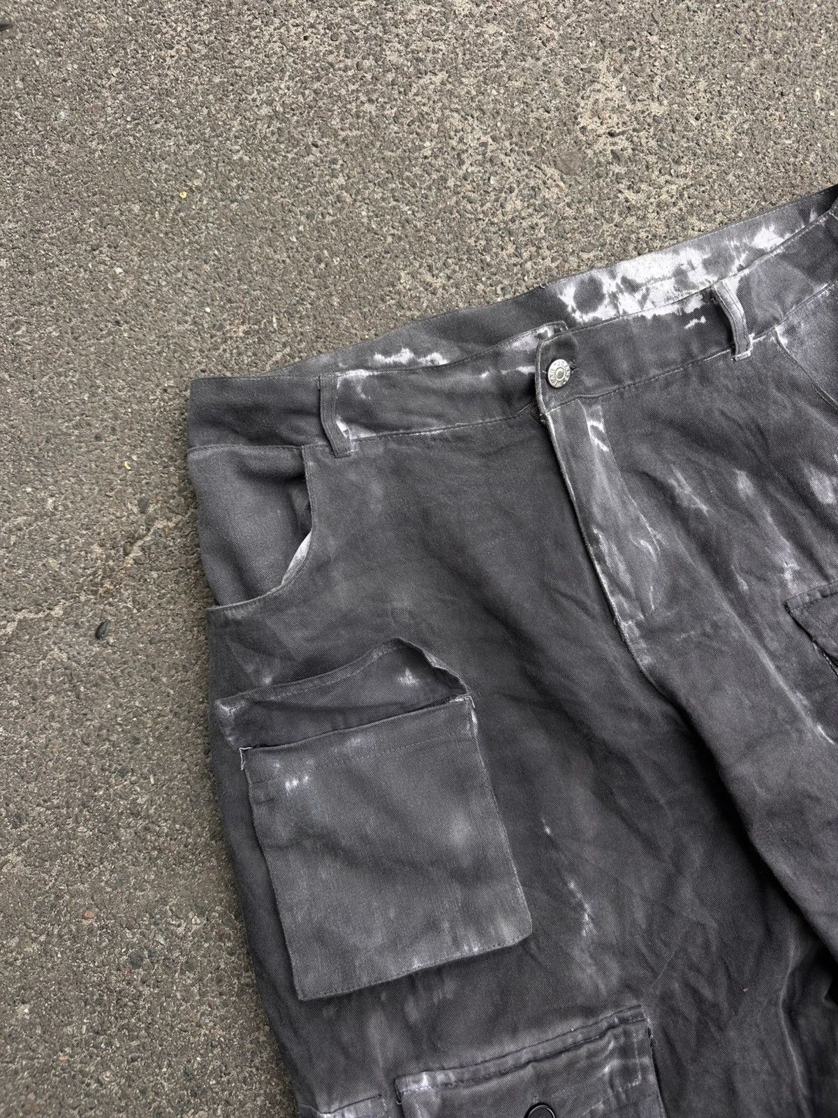 Japanese Brand Baggy Cargo Y2K Multipocket Jeans Size US 32 / EU 48 - 5 Thumbnail