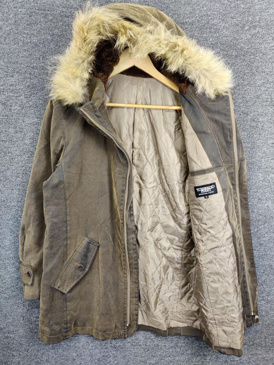 Tornado Mart Vintage Tornado Mart Fur Parkas Jacket Size US M / EU 48-50 / 2 - 8 Thumbnail