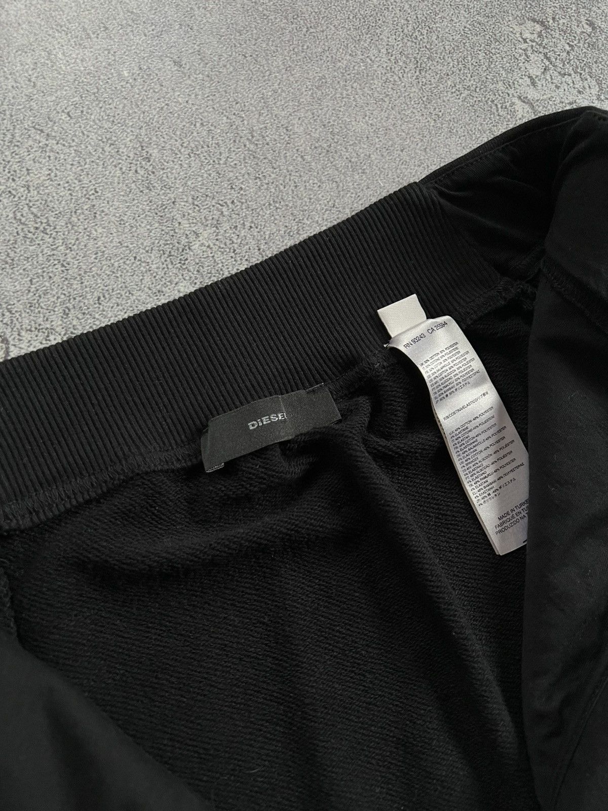 Diesel Diesel Black Cotton Jersey Zip Front Skirt Pockets Size 26 Size 26" / US 2 / IT 38 - 8 Thumbnail