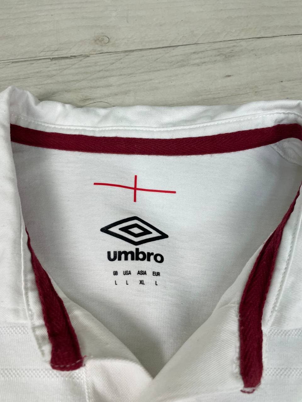 Umbro Umbro England Rugby World Cup 2023 Long Sleeve Shirt Jersey Size US L / EU 52-54 / 3 - 12 Thumbnail