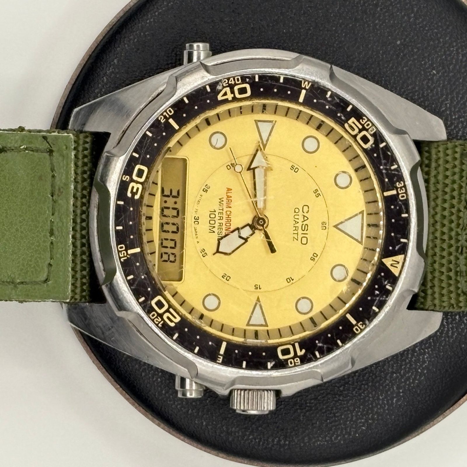 Casio Casio Arnie AMW-320C Analog-Digital Diver Watch – Working Size ONE SIZE - 1 Thumbnail