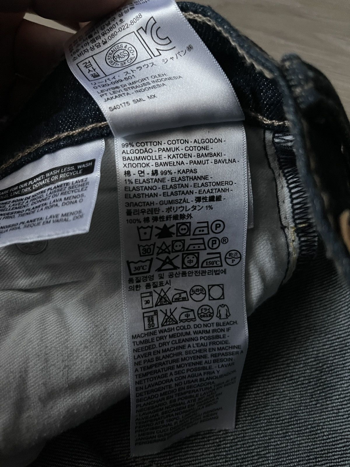 Levi's Levis 510 Vintage Denim Jeans Size W29 L32 Size US 29 - 13 Thumbnail