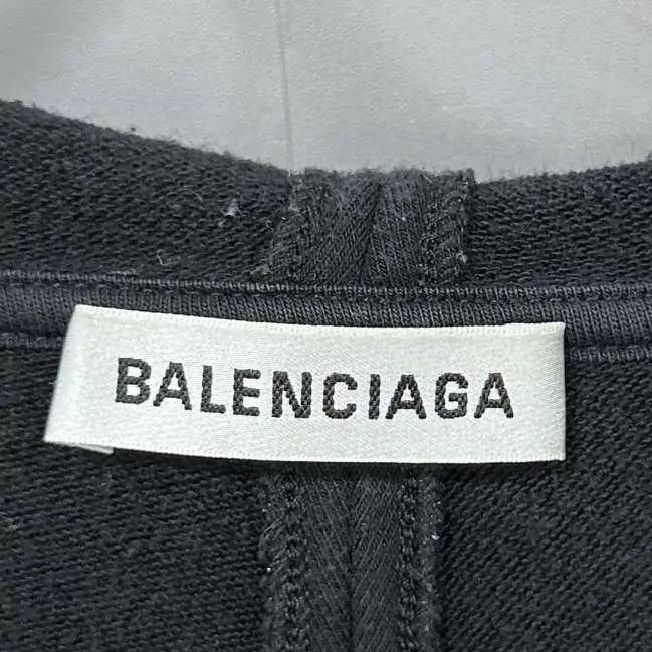 Balenciaga Balenciaga Black Small Logo Zipper Hoodie M Size US M / EU 48-50 / 2 - 6 Thumbnail