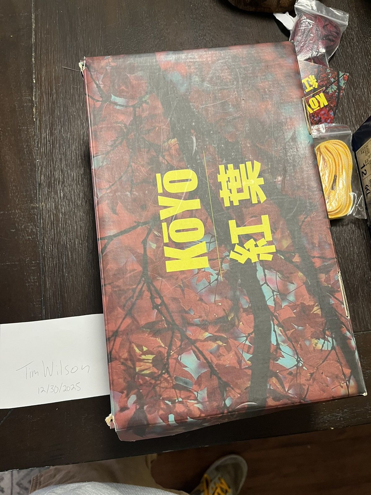 Asics Asics GLV x The Good Will Out “Koyo” Burgundy Black Yellow Size US 13 / EU 46 - 6 Thumbnail