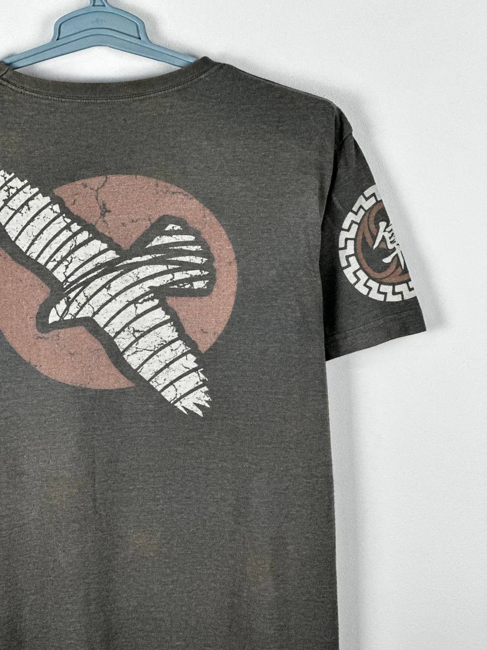 Vintage Crazy Y2K Grunge Hayabusa Affliction Style Short Sleeve Size US L / EU 52-54 / 3 - 10 Thumbnail