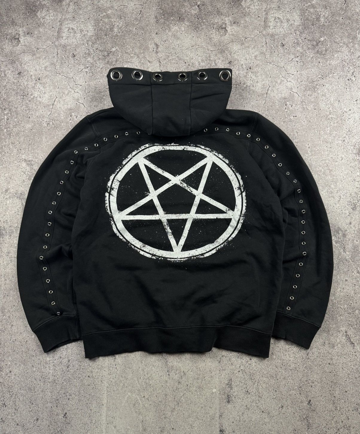 Japanese Brand Gothicana zip hoodie streetwear Tripp nyc style dark gothic Size US S / EU 44-46 / 1 - 1 Thumbnail