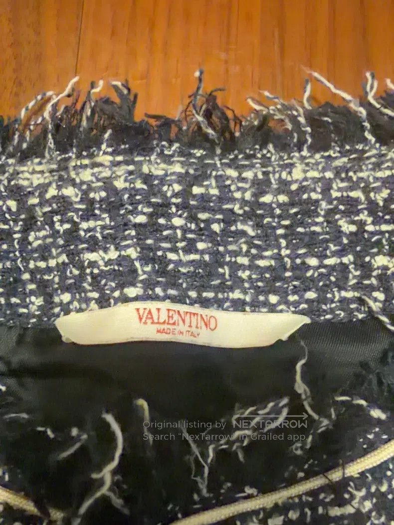 Valentino Valentino Cotton wool jacket Size US L / EU 52-54 / 3 - 5 Thumbnail