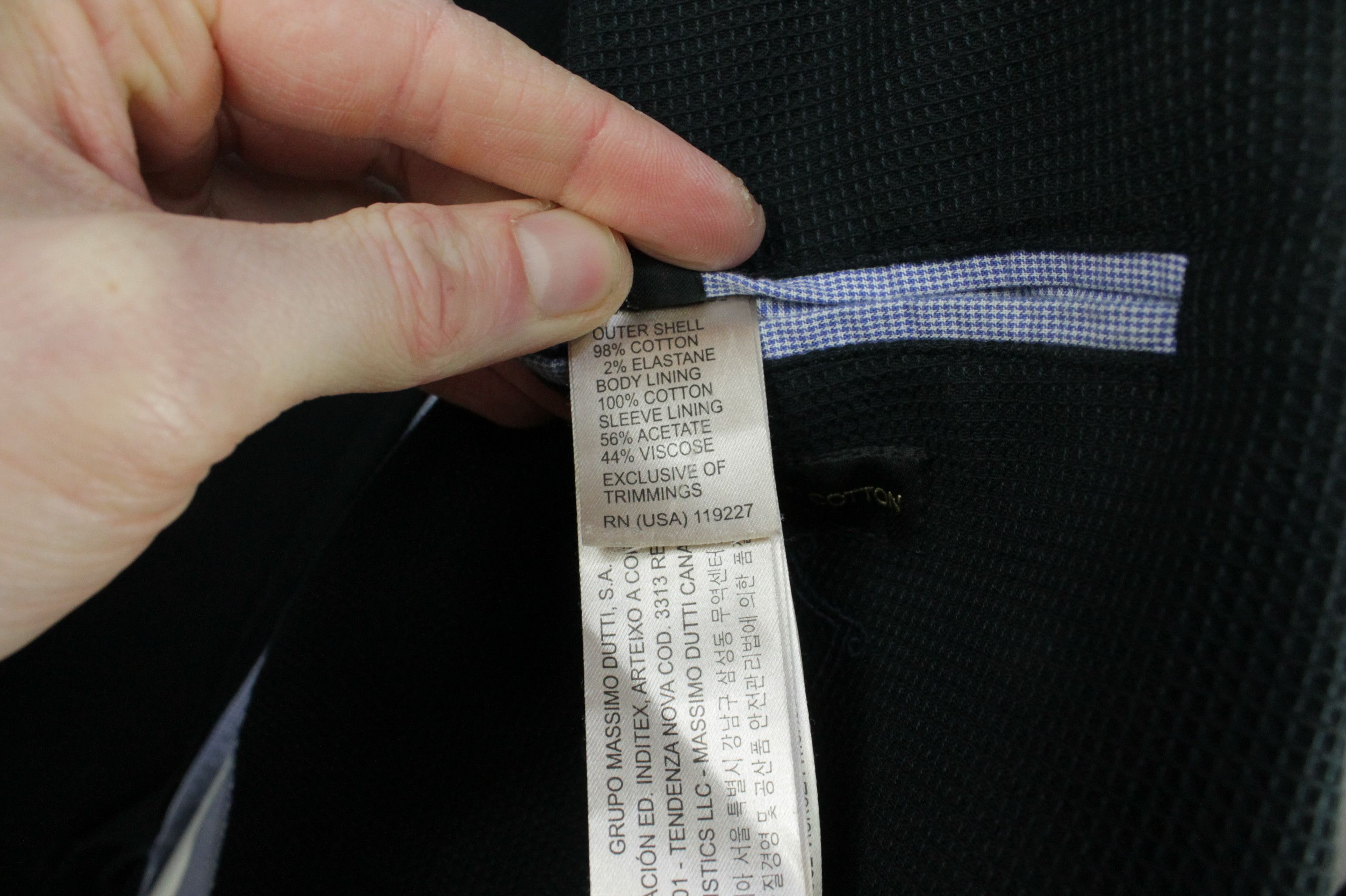 Designer × Massimo Dutti Massimo Dutti Waffle Cotton Elbow Patch Blazer Jacket Size US L / EU 52-54 / 3 - 10 Thumbnail