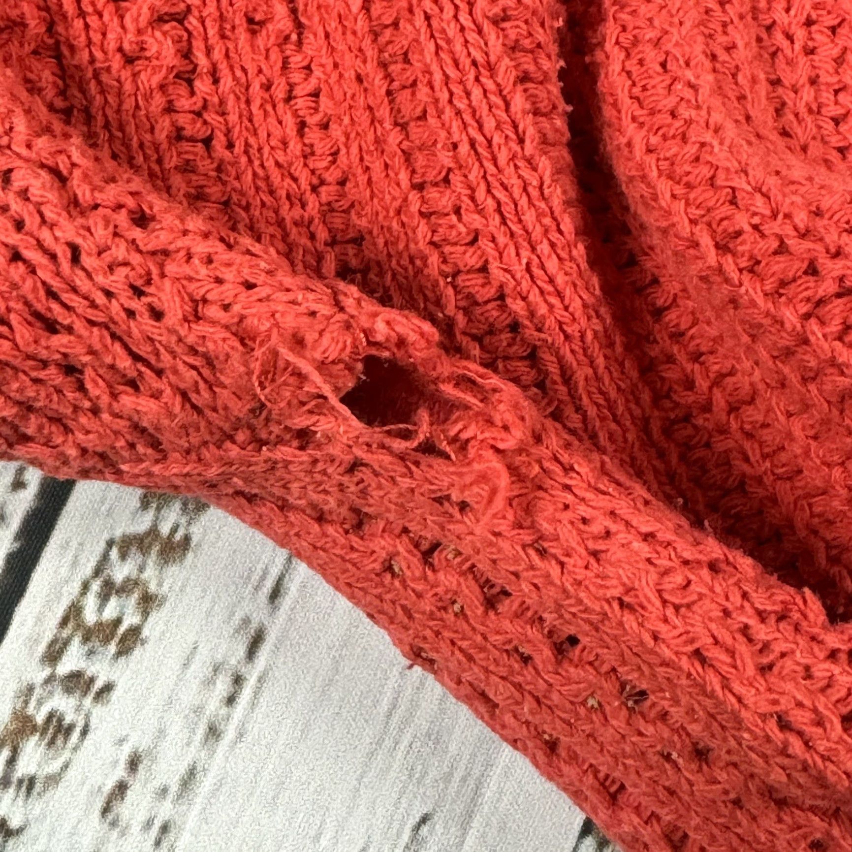Pinko VINTAGE Weekends Knit Pullover Sweater M Salmon Pink Striped 90s Mens USA Size US M / EU 48-50 / 2 - 5 Thumbnail