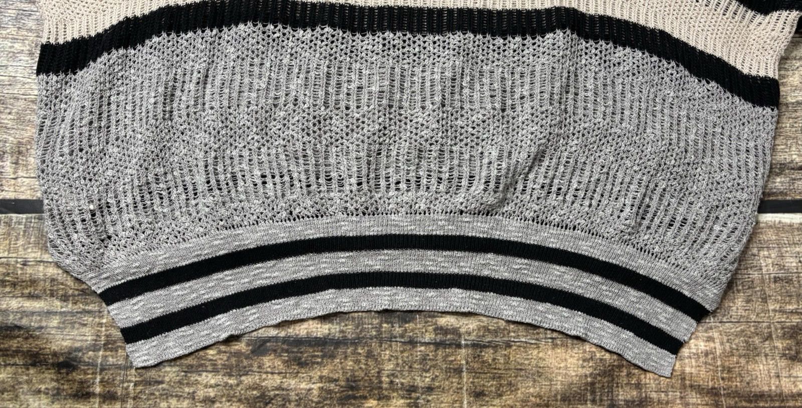 Free People Free People Sweater Womens Small Petite Oversized Linen Wool Size S / US 4 / IT 40 - 7 Thumbnail