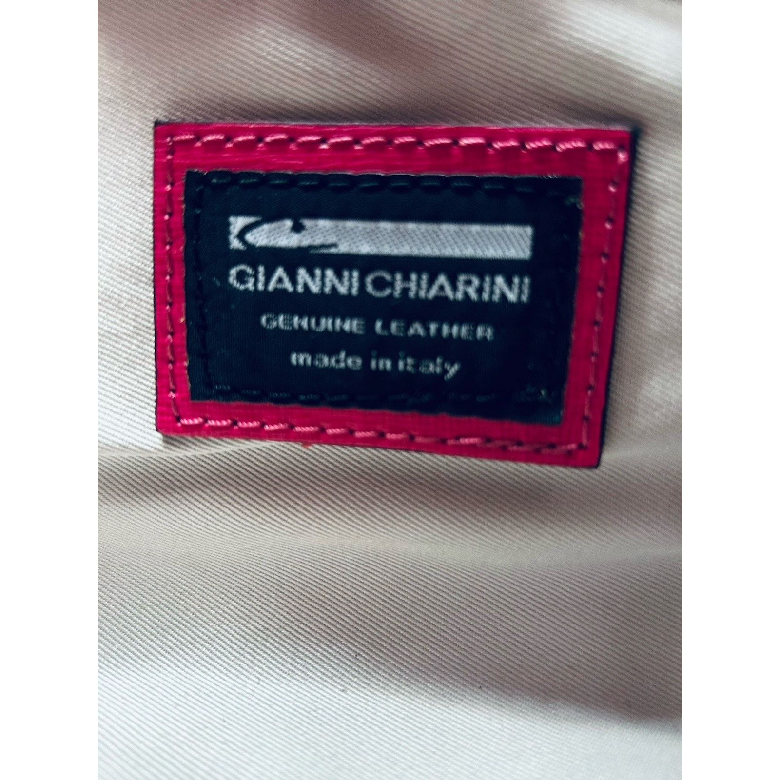 Gianni Chiarini NWT Gianni Chiarini Dua Handbag Hot Pink Bag Italy Metallic Size ONE SIZE - 5 Thumbnail