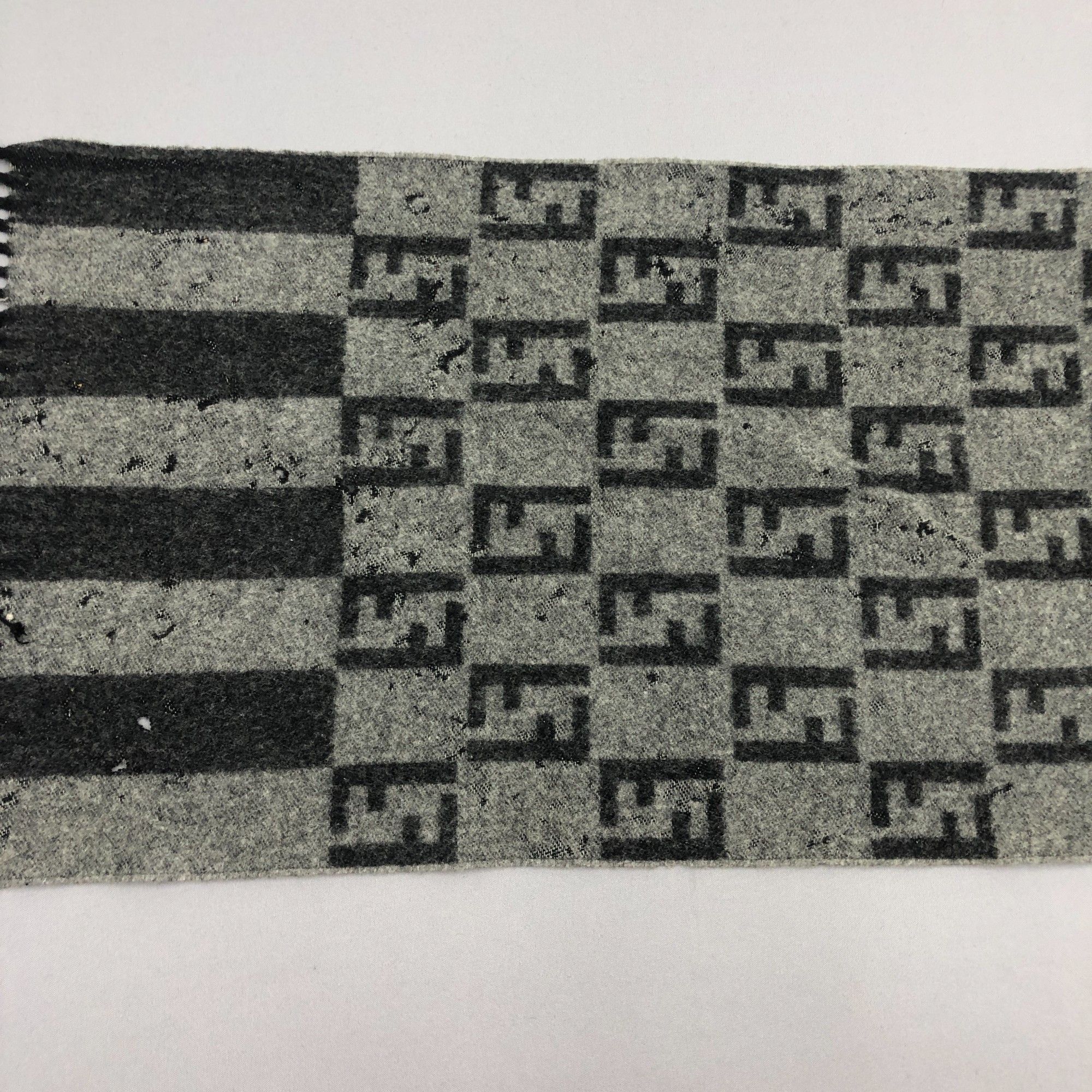 Fendi Vintage Fendi Scarf Muffler FF Monogram Roma Wool Scarves Size ONE SIZE - 8 Thumbnail