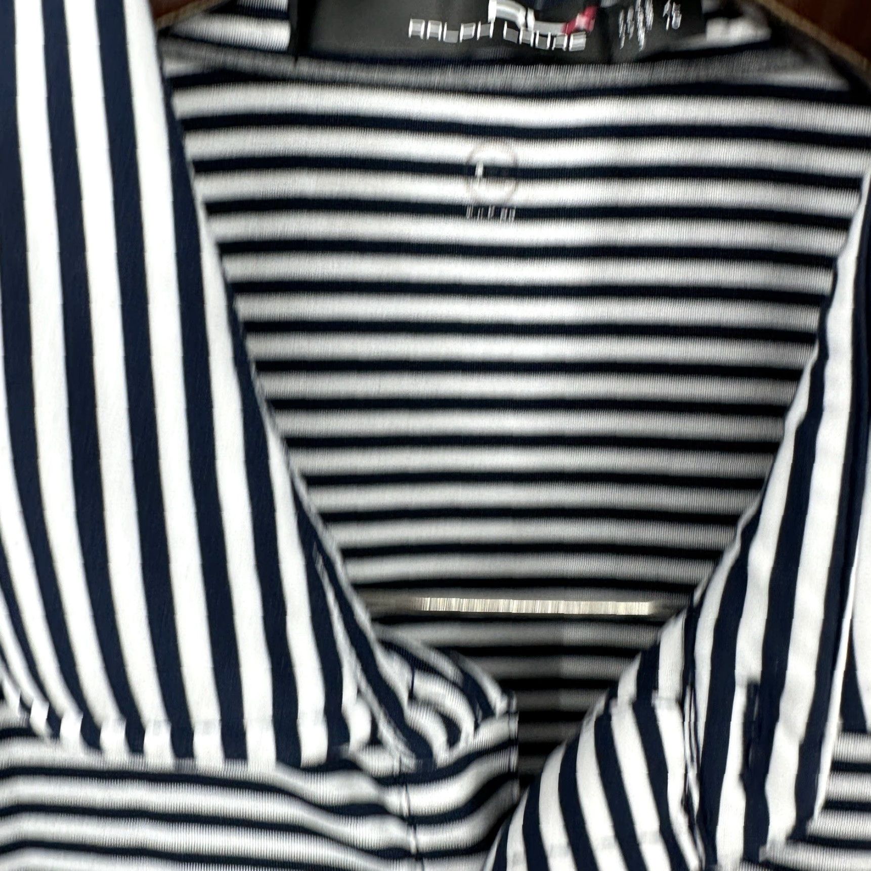 RLX Ralph Lauren VINTAGE RLX Ralph Lauren Polo Shirt Mens XL Navy Blue Striped Golf Preppy Collared Dad Size US XL / EU 56 / 4 - 6 Thumbnail