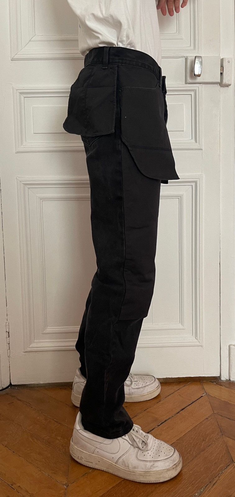 Helmut Lang Helmut Lang legendary inside out denim jeans black Size US 31 - 2 Thumbnail