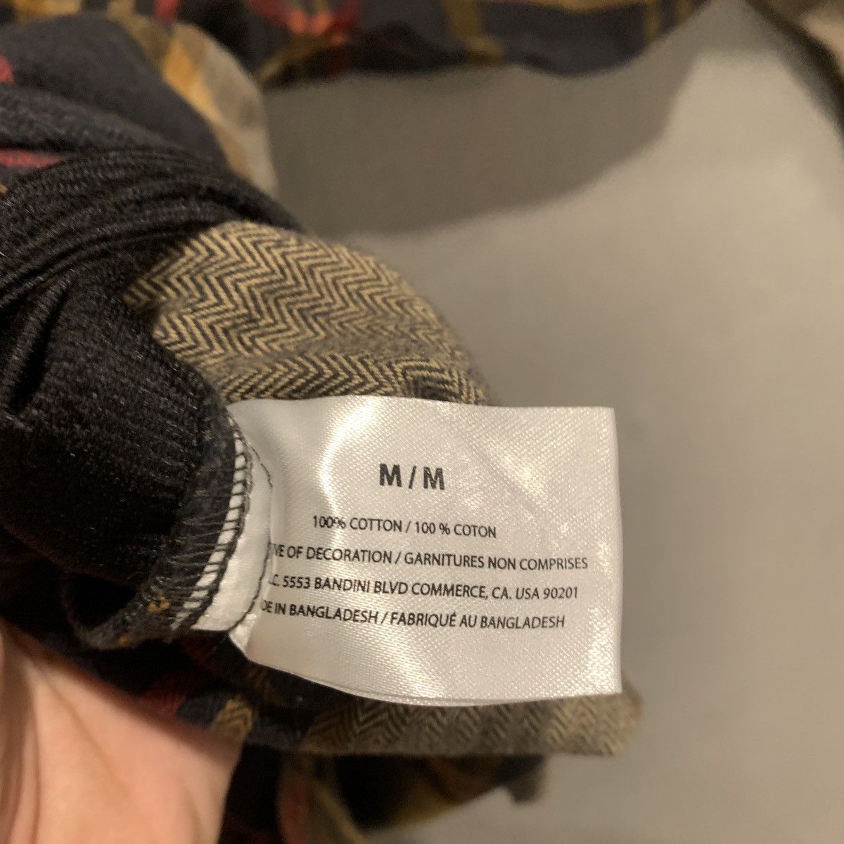 Orvis Orvis Mens Heavyweight Plaid Flannel Shirt Medium Cotton Size US M / EU 48-50 / 2 - 12 Thumbnail