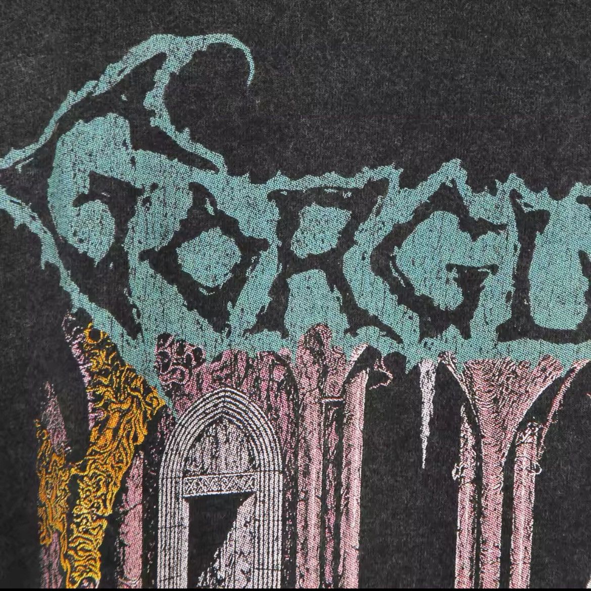 Japanese Brand × Vintage Gorguts Considered Dead Graphic Printed T-Shirt Size US L / EU 52-54 / 3 - 5 Thumbnail