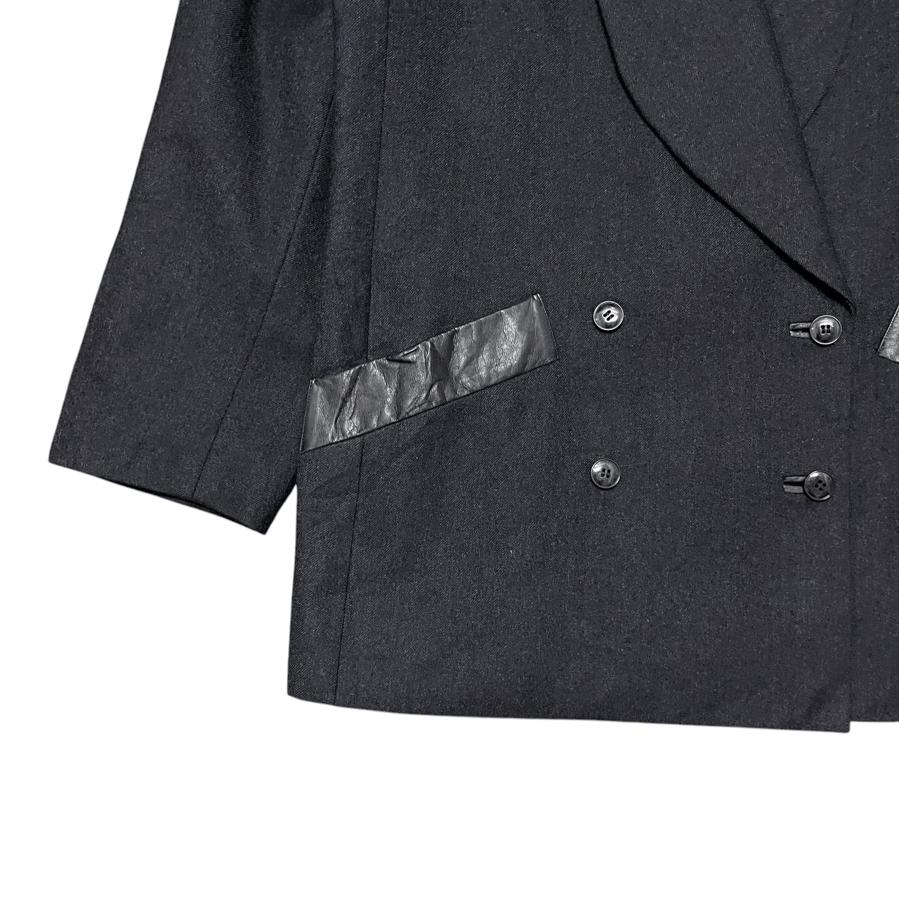 Claude Montana Vintage Claude Montana Paris Wool Coat Size M / US 6-8 / IT 42-44 - 3 Thumbnail