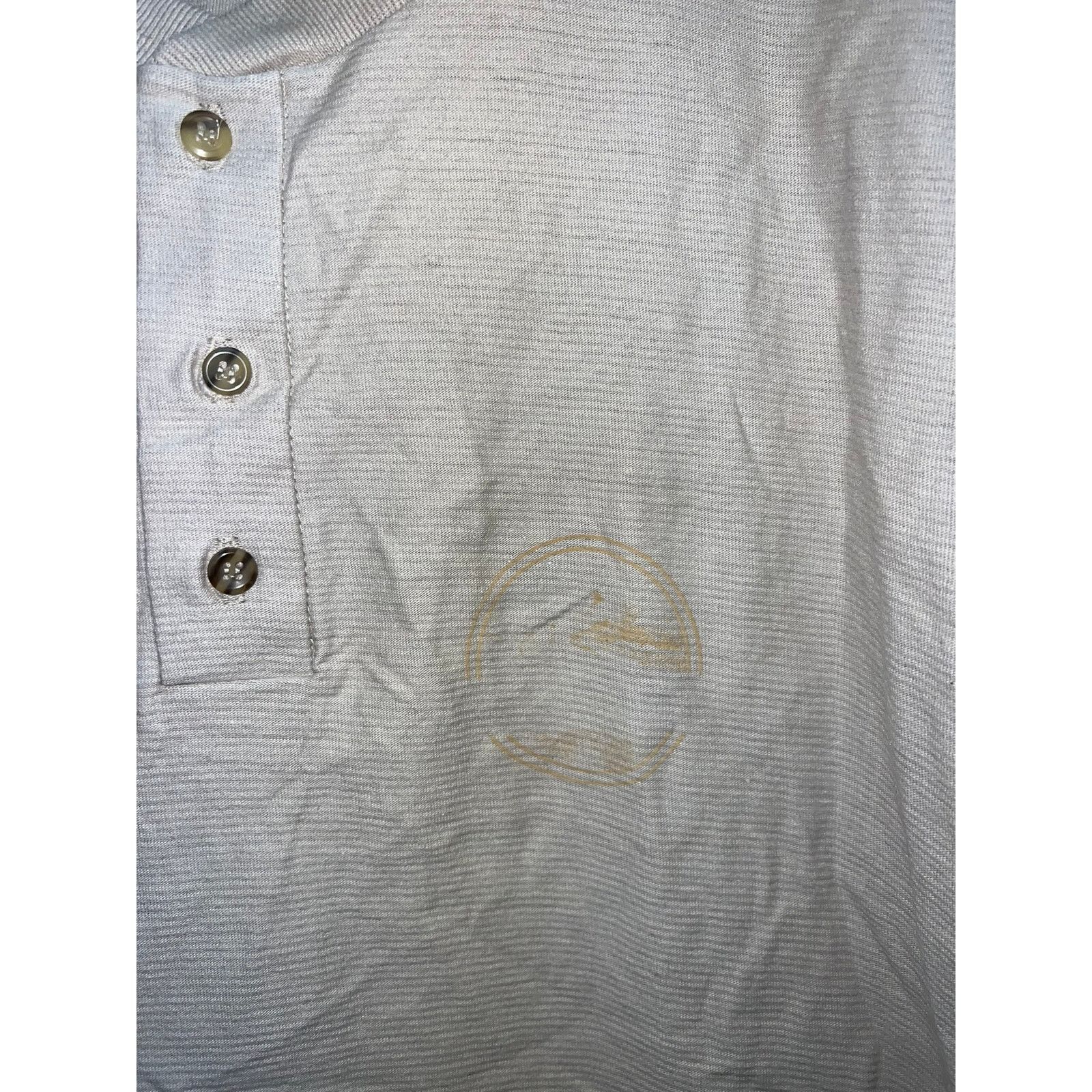 Vintage Vintage Oneita Power-T Shirt Brown 1/4 Shirt Tee 90s X-Large Size US XL / EU 56 / 4 - 3 Thumbnail