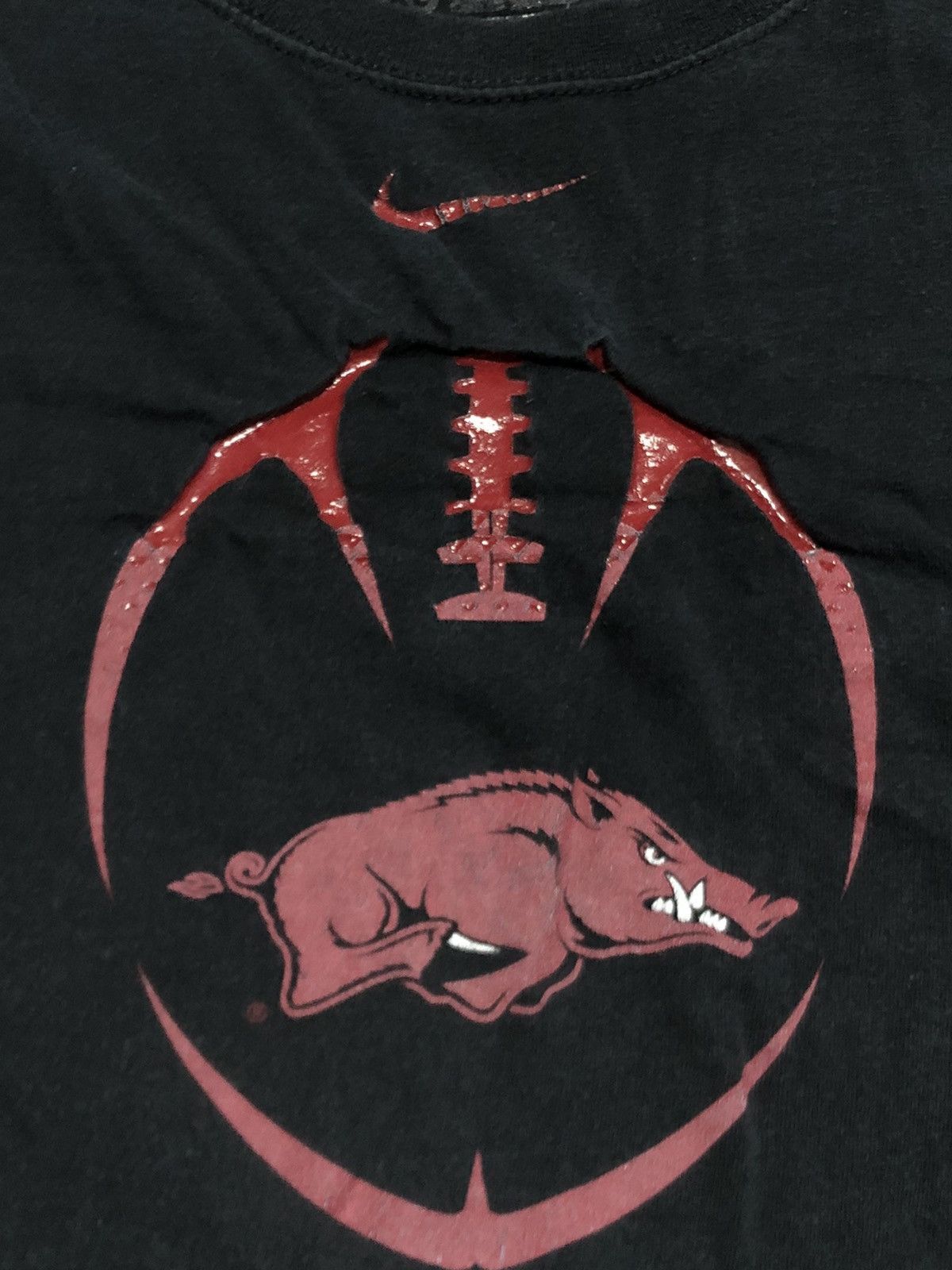 Nike Arkansas Razorbacks Football Nike Team Tee Size US XL / EU 56 / 4 - 2 Thumbnail