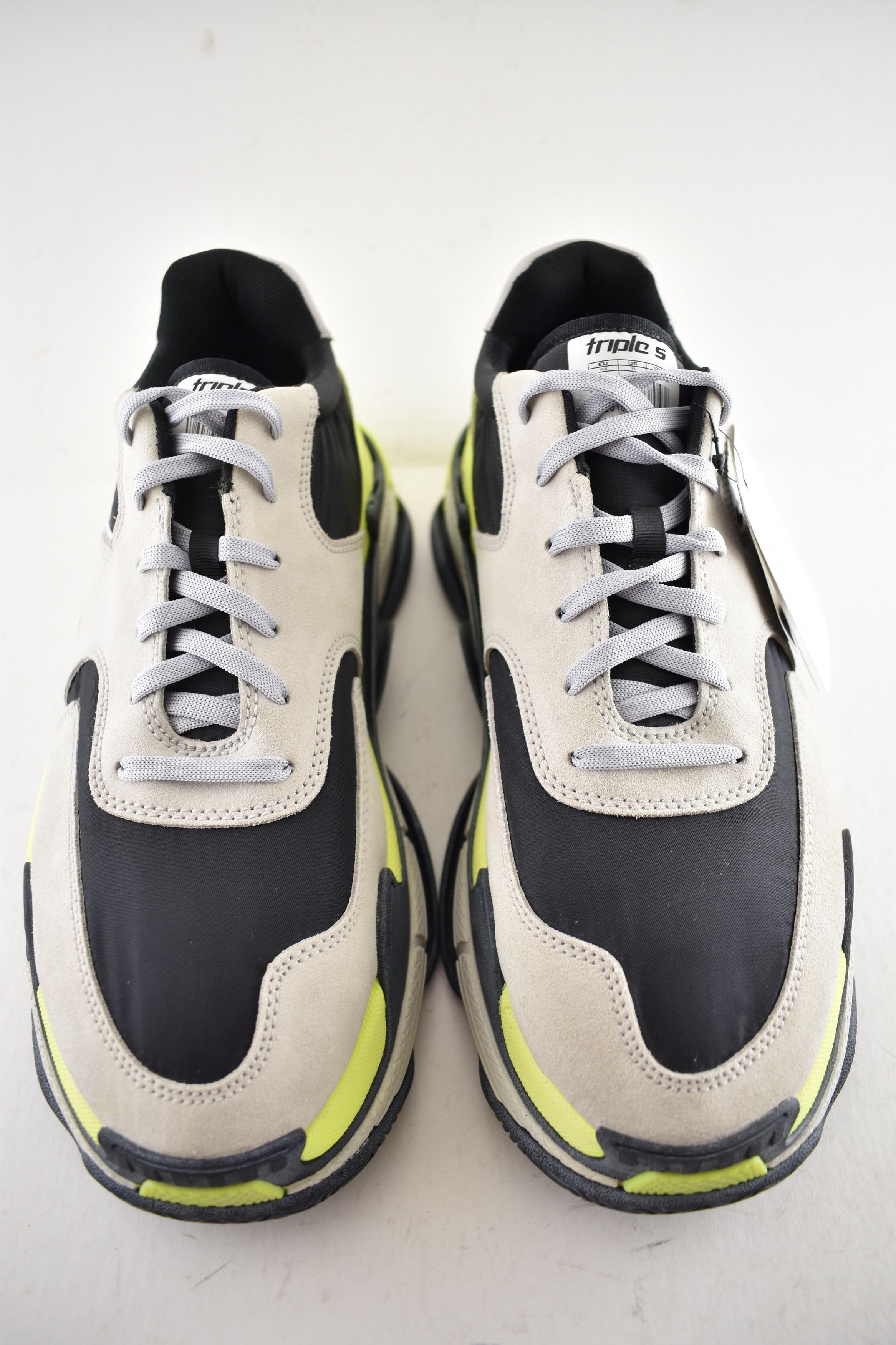 Balenciaga Balenciaga Triple S V2 Grey Jaune Trainer Sneaker 44 11 Size US 11 / EU 44 - 5 Thumbnail