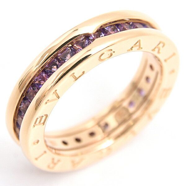 Bvlgari Bvlgari Bvlgari B-ZERO1 Au750 Ring Size 52 Metal Ring Size ONE SIZE - 1 Thumbnail