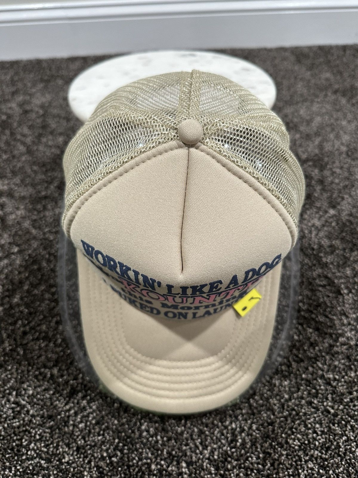 Kapital Kapital Kountry Workin’ Like a Dog Trucker Tan Hat 2020 Size ONE SIZE - 6 Thumbnail