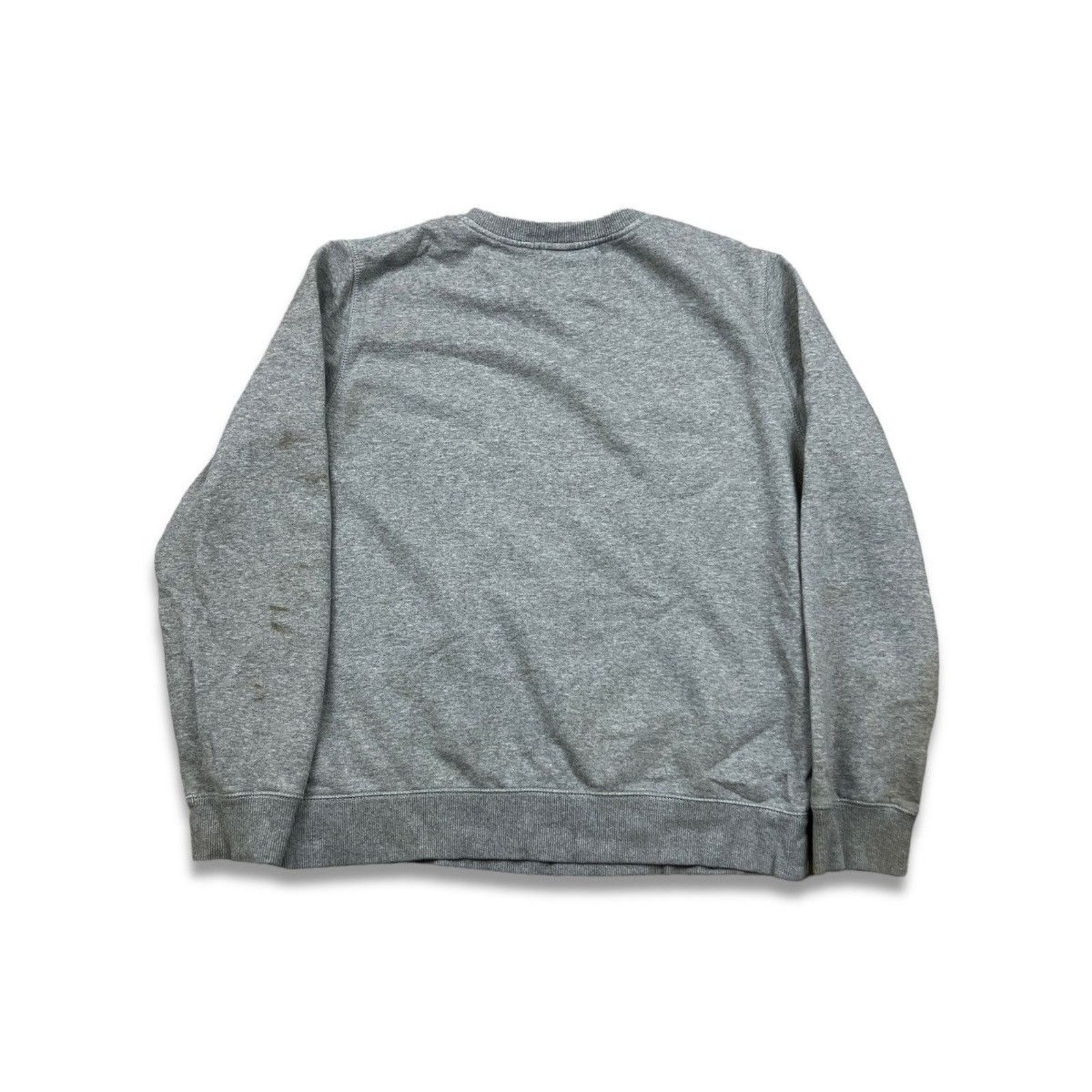 Nike × Vintage Nike Sportswear Sweatshirt Swoosh Distressed Pullover Crew Size US L / EU 52-54 / 3 - 4 Thumbnail
