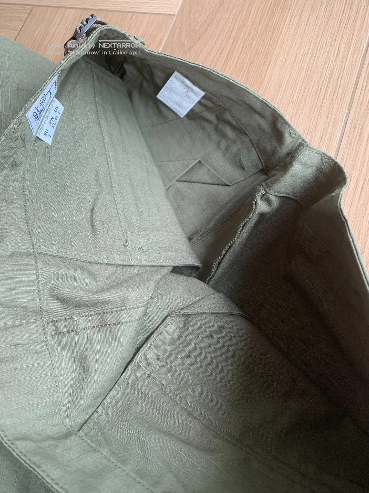 Orslow Olive Green Cargo Pants, Men's (Size 36) — image 3 of 6