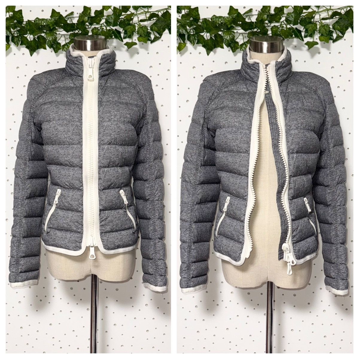 Moncler Grenoble Genuine Moncler Grenoble Piping Design Down Jacket 2 Gray Size L / US 10 / IT 46 - 6 Thumbnail