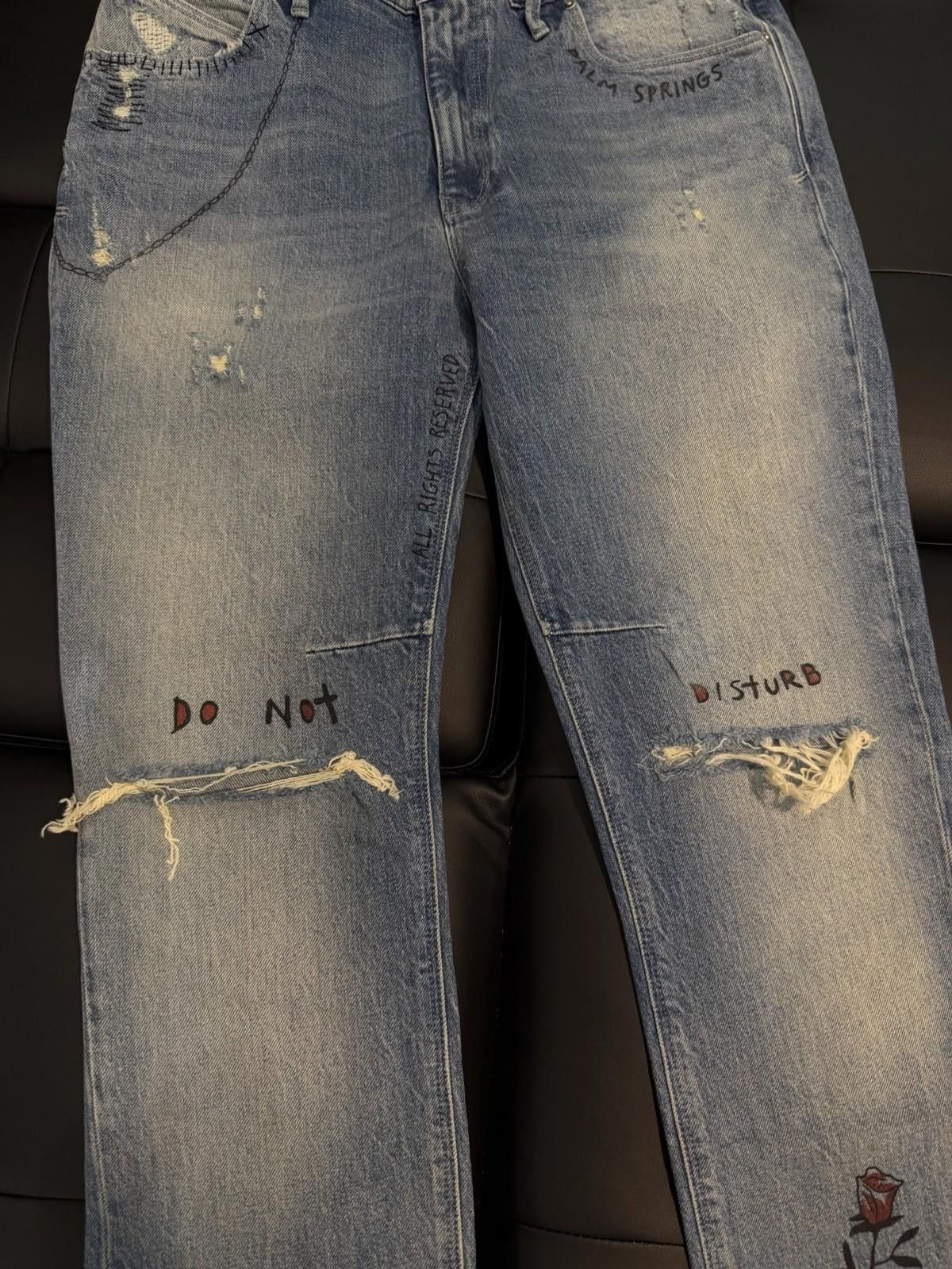 Rta RTA Men's Denim Jeans Blue Size 31 Authentic $350 Retail Size US 31 - 4 Thumbnail