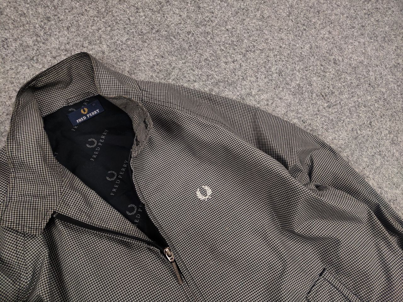 Fred Perry Vintage Fred Perry Light Classic Cotton chek Bomber jacket Size US M / EU 48-50 / 2 - 7 Thumbnail