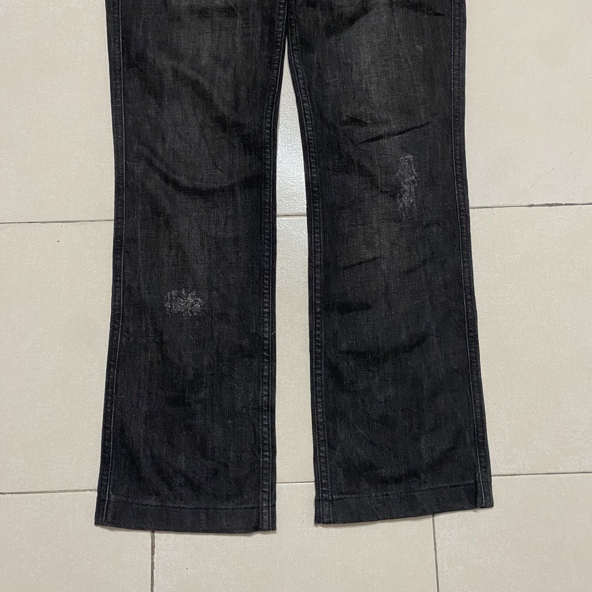 Harley Davidson Harley Davidson Black Denim Jeans Size US 31 - 3 Thumbnail