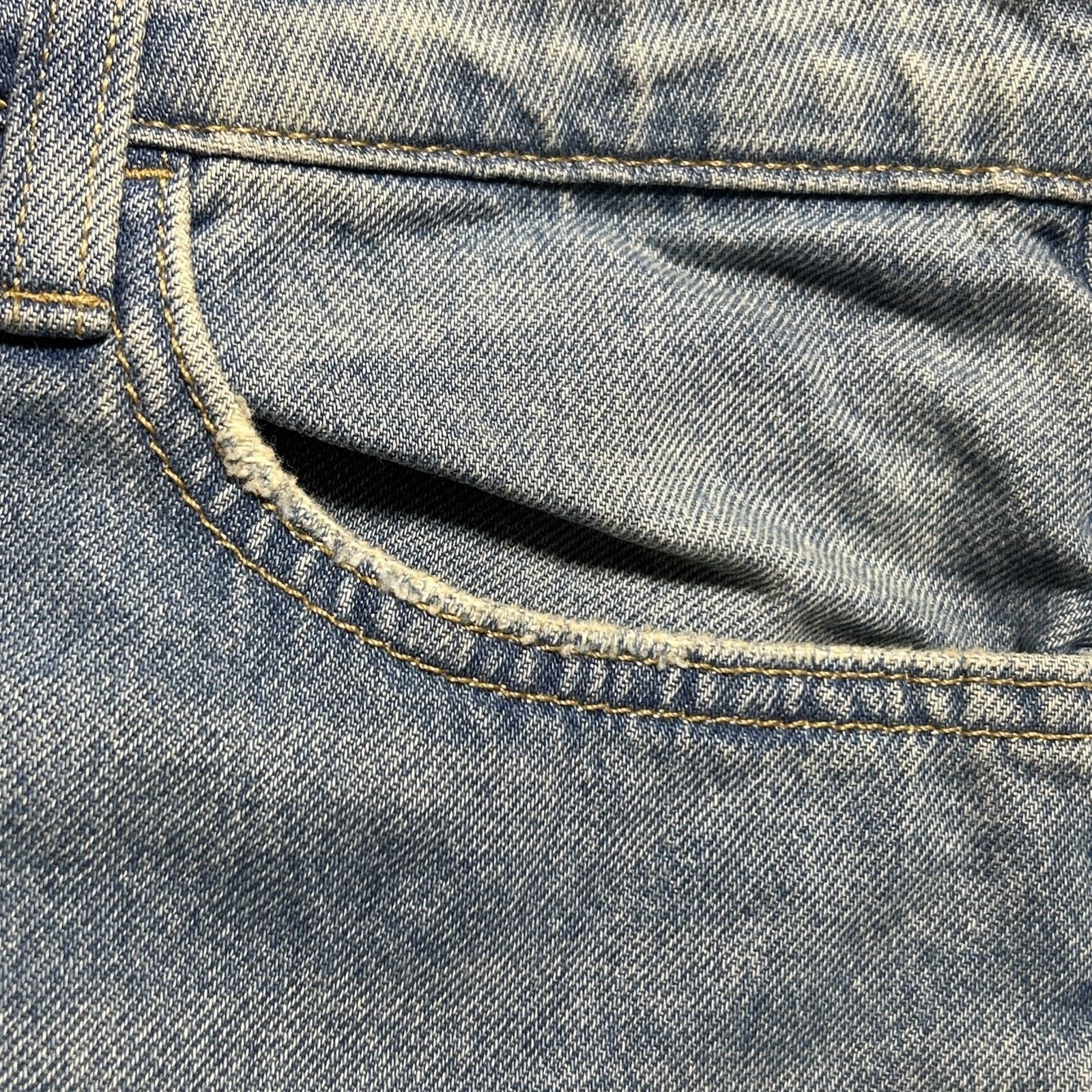 H&M Beyond Baggy Jeans Womens 8 - 30x31 Raw Hem Hamilton Loose Size 30" / US 8 / IT 44 - 19 Thumbnail