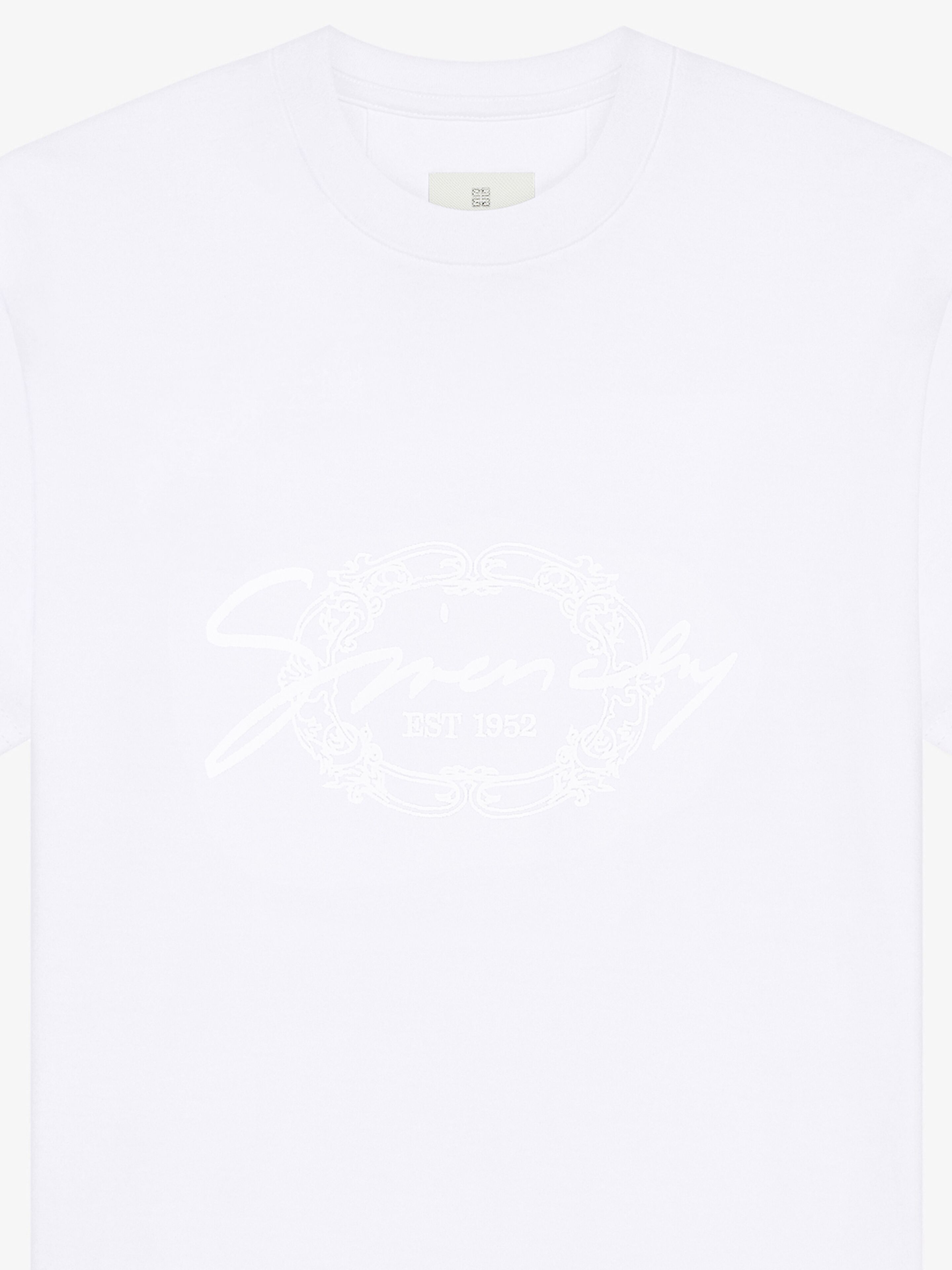 Givenchy o1srvl11e0825 Short Sleeve T-Shirt in White Size XL / US 12-14 / IT 48-50 - 4 Thumbnail