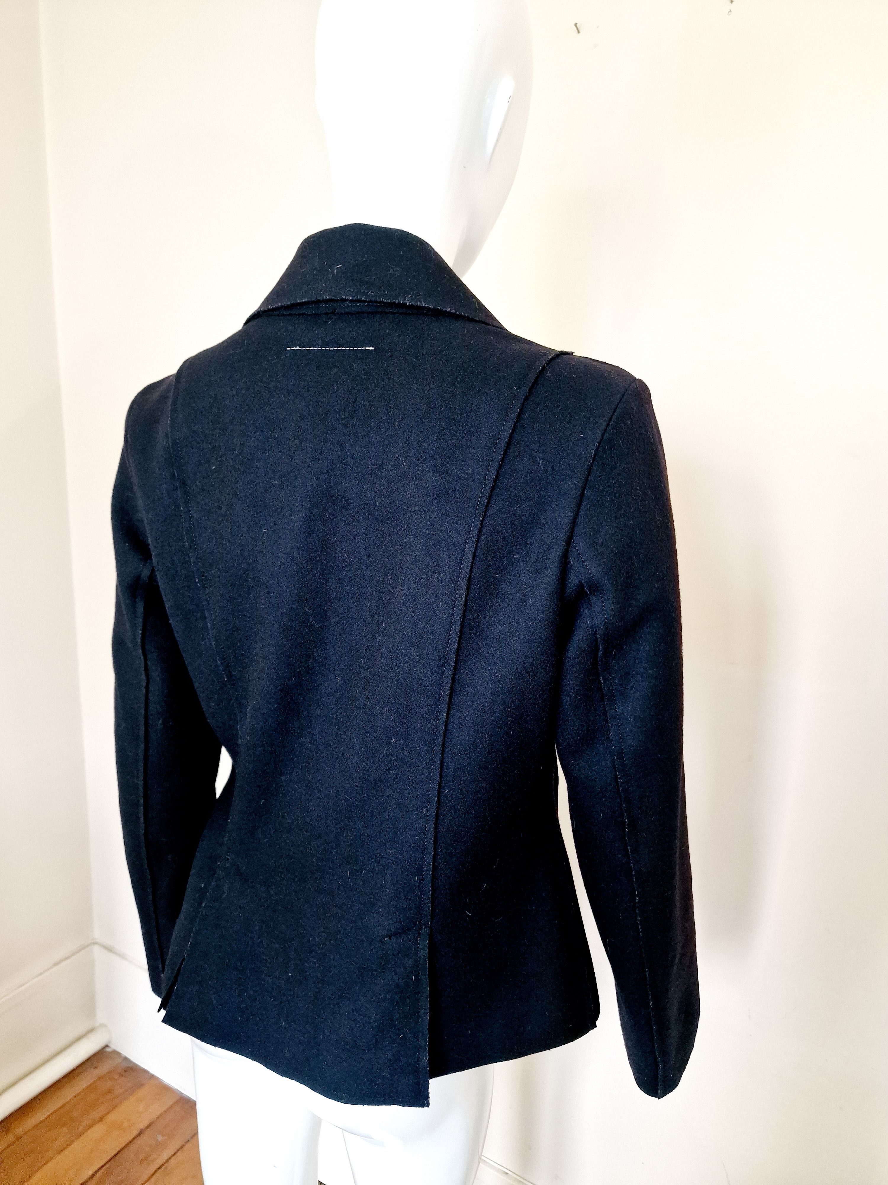 Maison Margiela Martin Maison Margiela F/W 2006 Zipper Zip Wool Jacket Size M / US 6-8 / IT 42-44 - 7 Thumbnail