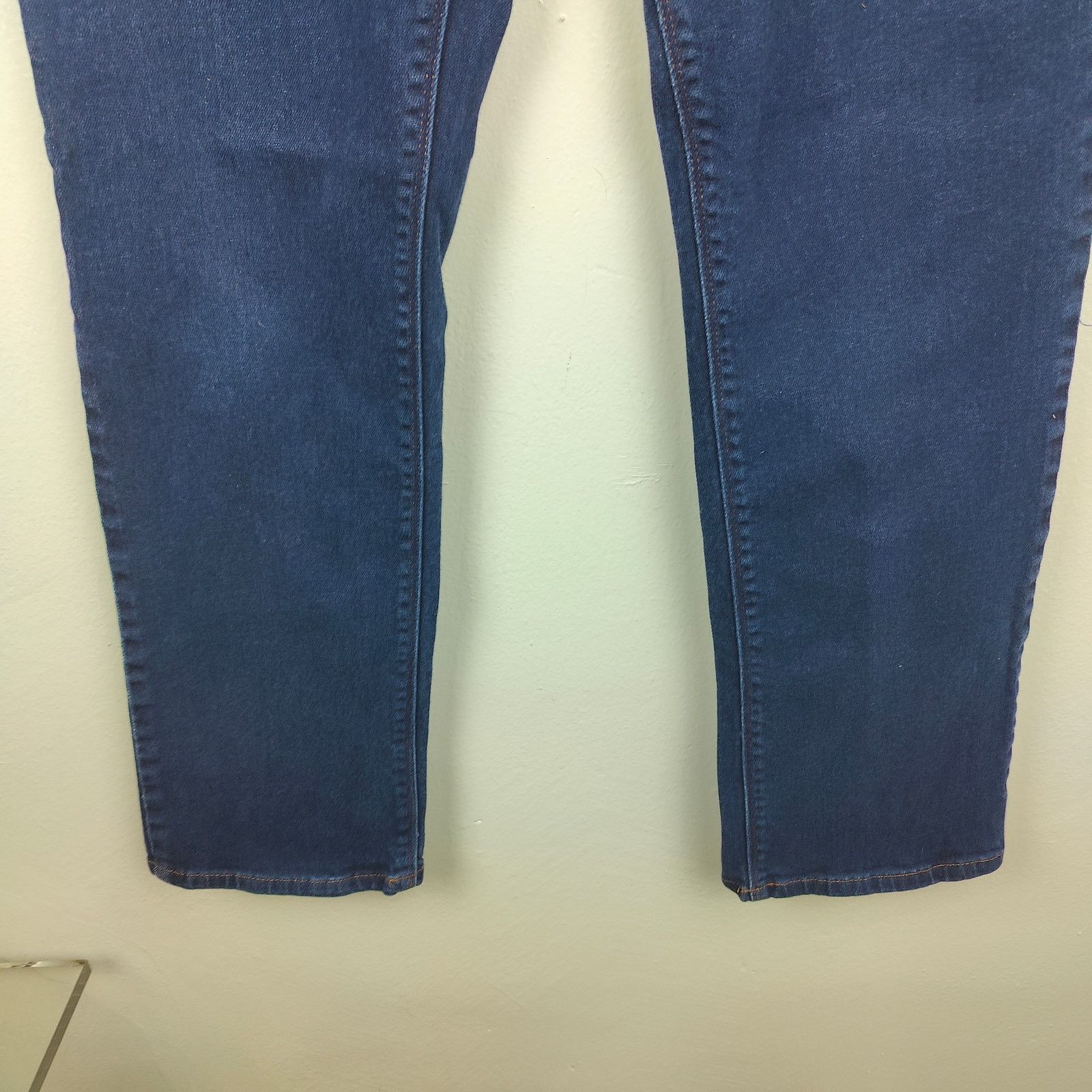 Mott & Bow Mott & Bow Straight Jeans Mens 34x32 Dark Wash Stretch Size US 34 / EU 50 - 3 Thumbnail