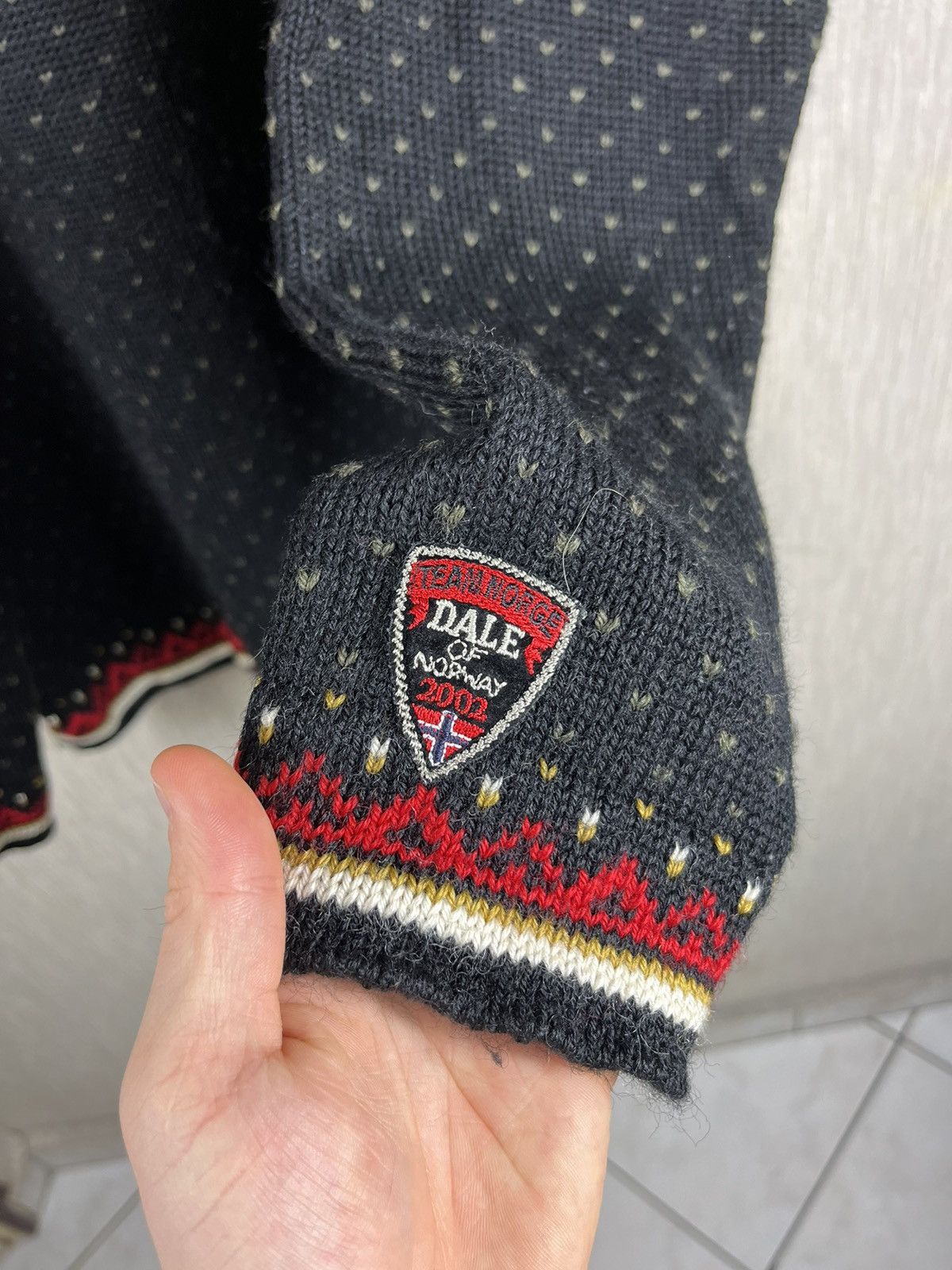 Dale Of Norway × Vintage Vintage Dale of Norway wool heavy patterned zip sweater knit Size US XL / EU 56 / 4 - 10 Thumbnail