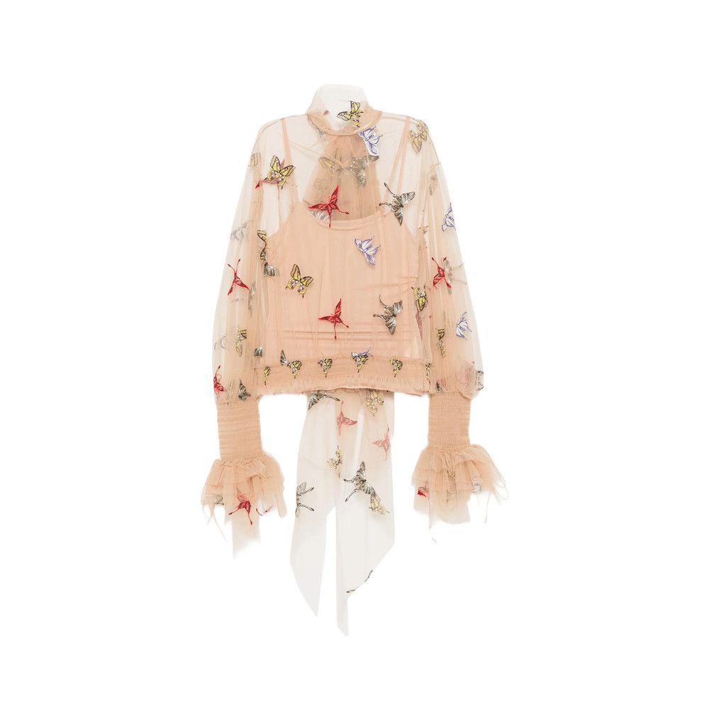 Blumarine Blumarine NEUTRALS Tops - Blouses Size S / US 4 / IT 40 - 1 Thumbnail