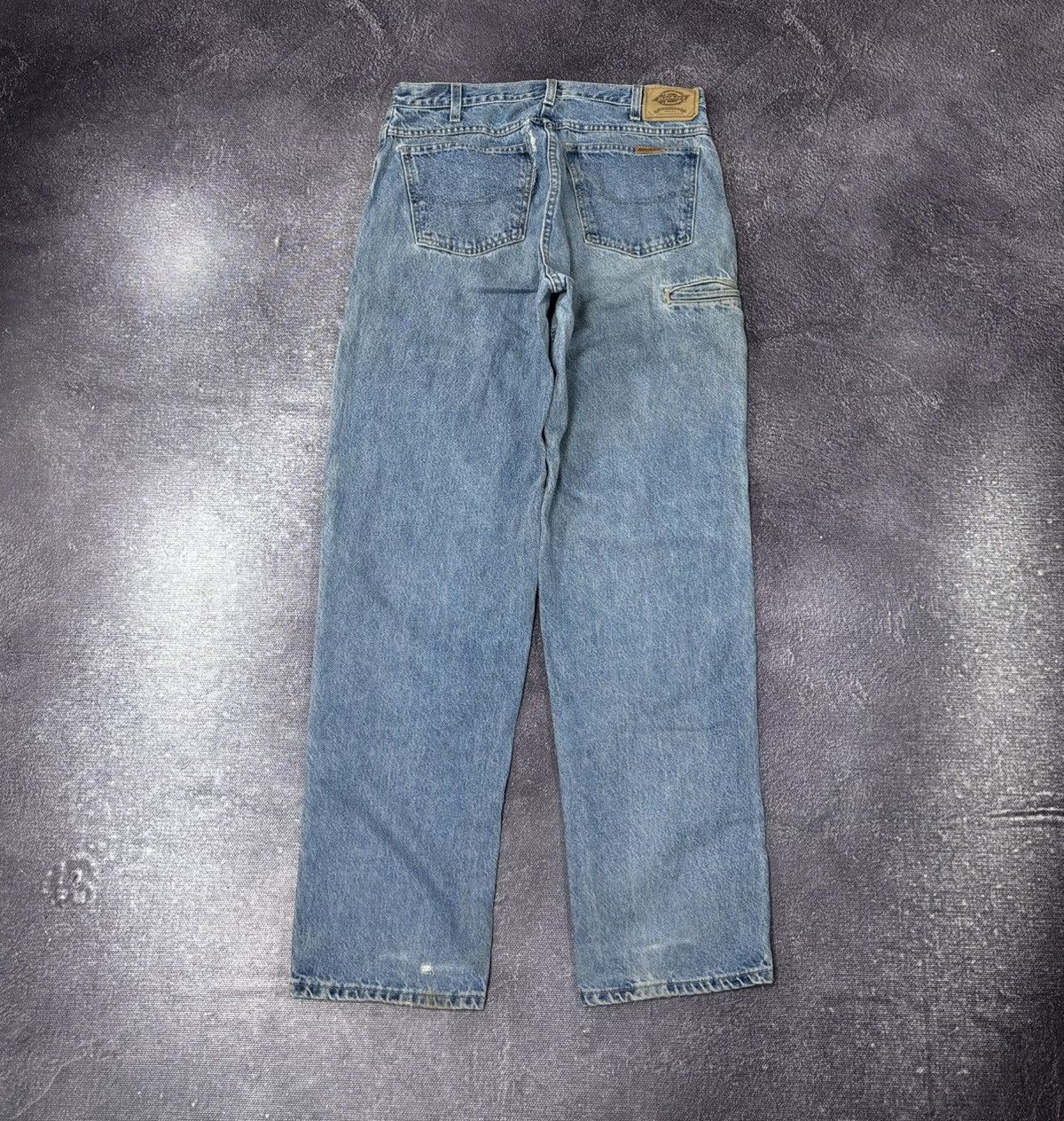 Dickies Vintage Dickies Double Knee American Denim Hype Jeans Size US 32 / EU 48 - 2 Thumbnail