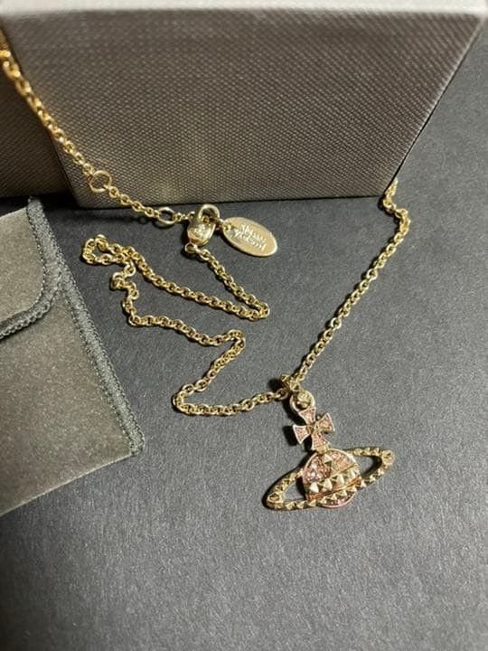 Vivienne Westwood Studded Crystal Orb Necklace Size ONE SIZE - 3 Thumbnail