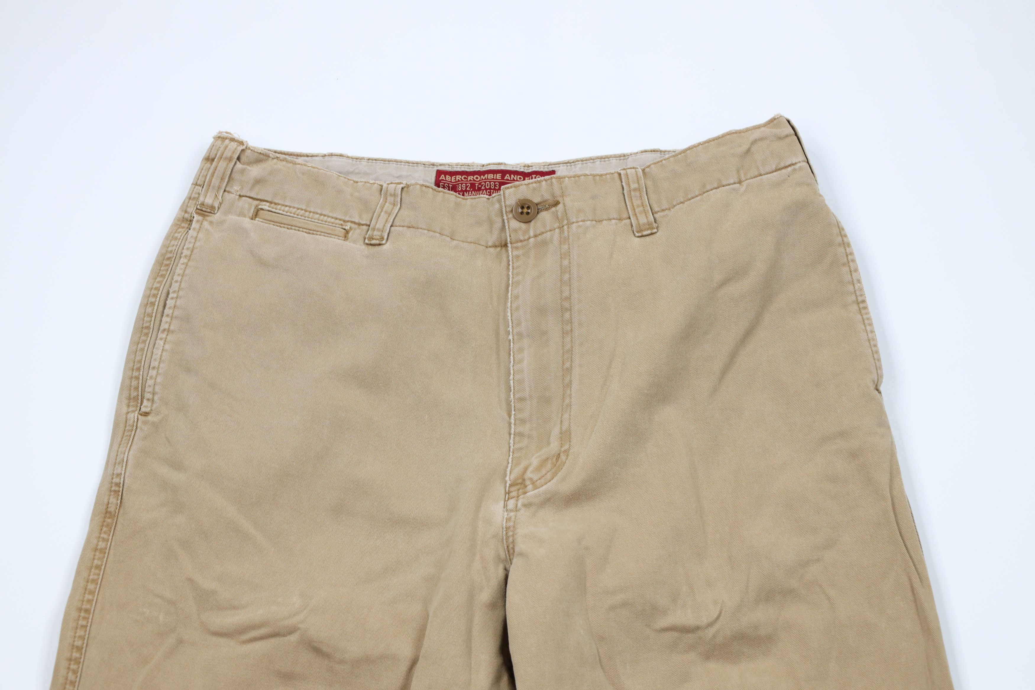Abercrombie & Fitch Vintage 90s Y2K Abercrombie & Fitch Wide Leg Surplus Pants Size US 32 / EU 48 - 2 Thumbnail