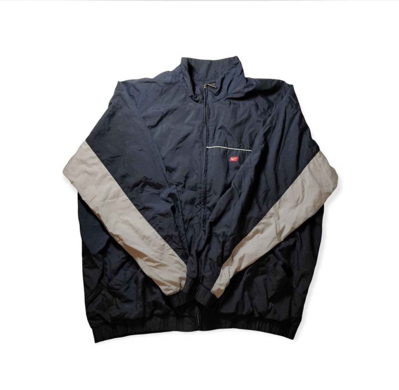 Nike Vintage Nike Windbreaker (Navy) Size US XXL / EU 58 / 5 - 1 Thumbnail