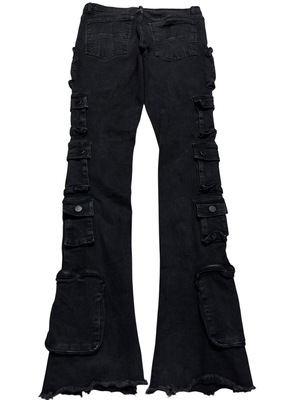 Japanese Brand LE GRANDE BLEU IFSIXWASNINE STYLE BY ROCKSTAR FLARE DENIM Size US 30 / EU 46 - 2 Thumbnail