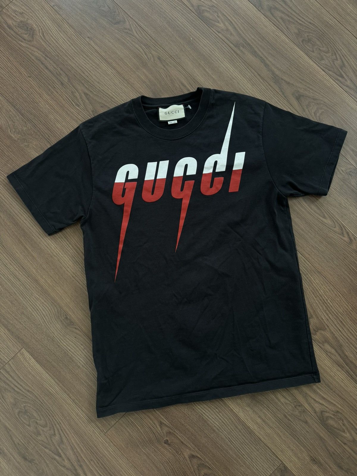 Gucci blade logo t-shirt