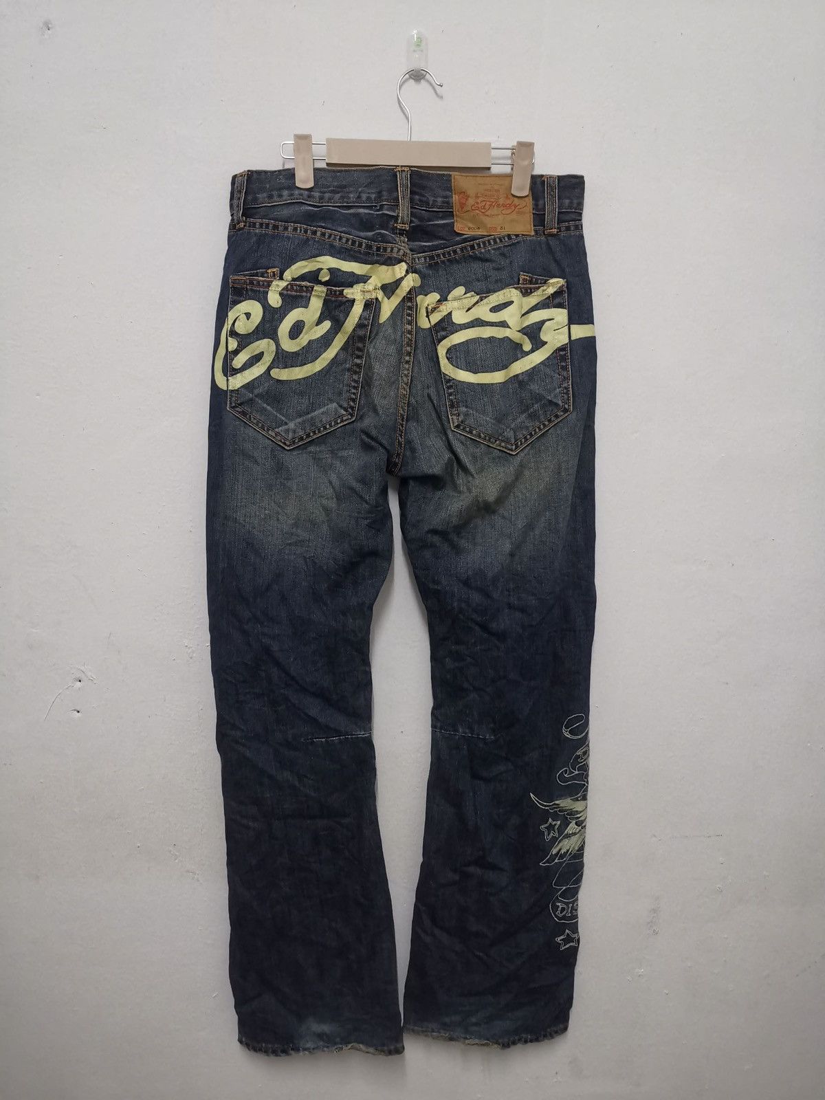 Rare Ed Hardy Denim Nice Design